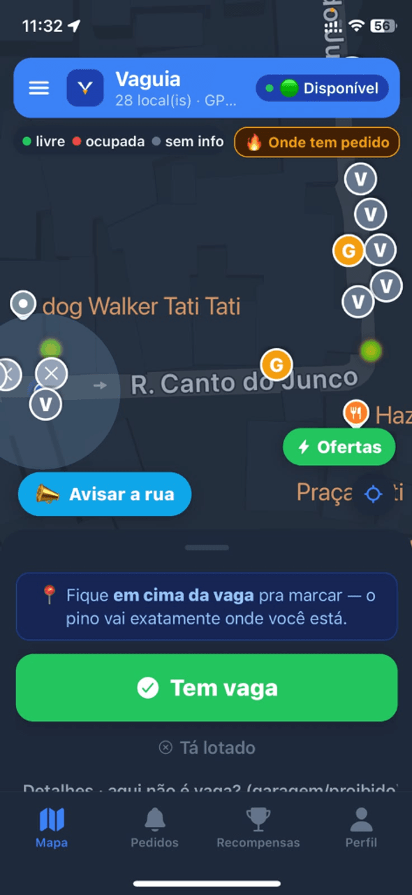Mapa do Guia